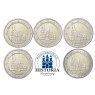 Deutschland 5 x 2 Euro 2011 bfr. Kölner Dom Mzz. A - J