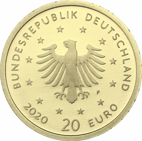 Deutschland-20-Euro-2020-Weißstorch