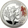 China-10-Yuan-2008-PP-Olympiade-Peking---Volkstanz-I