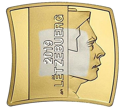 2,5 Euro 2019 Universität Luxemburg Silber-Nordic-Gold-Ausgabe eckig bestellen 