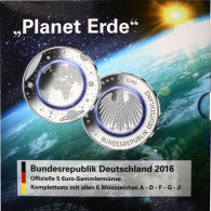 Sammelfolder BRD Planet Erde 2016 Zubehör für Ihre Münzsammlung 