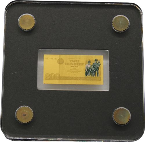 goldtafeln14x1500ozGold-DDRBanknoten-Album 