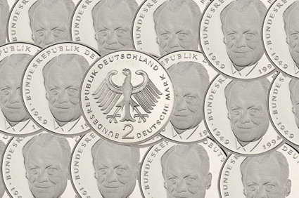 J. 459 Komplett Münzensammlung Willy Brandt 2 D Mark 