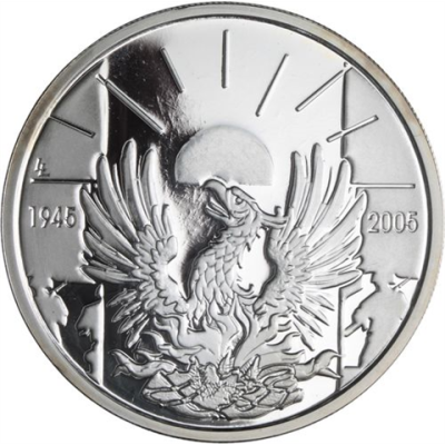 Belgien-10 Euro-2005-AGpp-Ende des zweiten Weltkriegs-RS