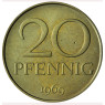 J.1511a  DDR 20 Pfennig 1969 A 