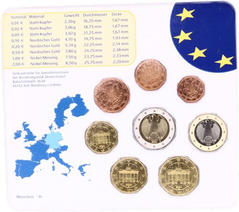 Deutschland-3,88 Euro-2004-Stgl-Kurs-MzzD-RS