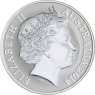 Australien-1 Dollar-2014-AGstgl-Graham Krokodil-VS