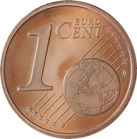 Kursmünzen aus dem Vatikan 1 Cent 2007 Stgl. Papst Benedikt XVI.