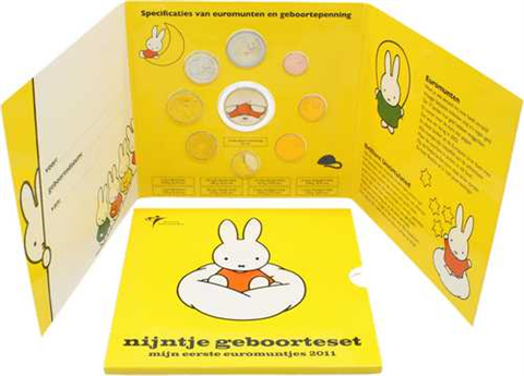 Niederlande-3,88Euro-2011-KMSstgl-Babysatz-Folder