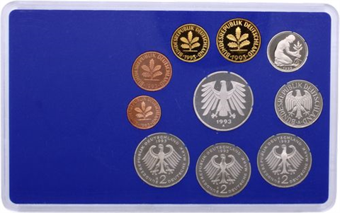 Deutschland-12,68 DM-1993-PP-Kurs-Blister-MzzA-RS