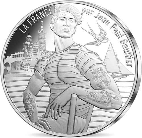 frankreich 10 Euro jean paul gaultier grosse dose