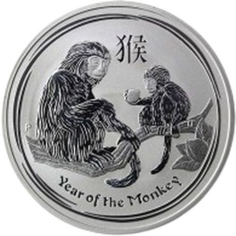 Australien-12x1 Dollar-2008-2019-AGstgl-Lunar II-Etui