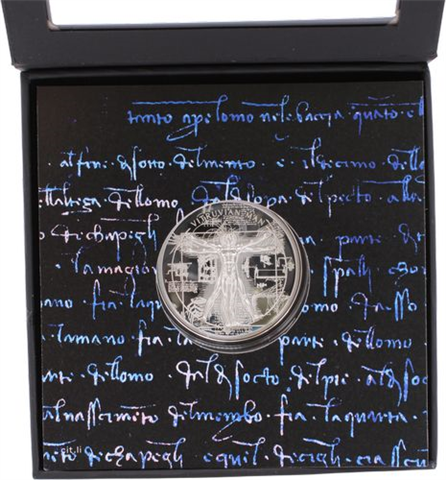 Cook Islands-5 Dollar-2021-AGpp-X-Ray Vitruvian Man-RS