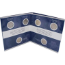 Deutschland-6x2Mark-6Briefmarken-Deutsche Demokratie-Folder innen