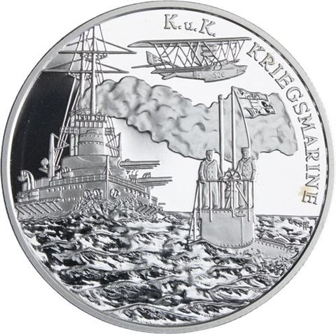 Österreich-6x20Euro-2004-2006-AGpp-Handelsmarine-EtuiI