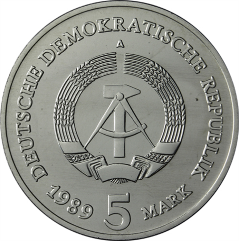 DDR-5Mark-1989-Stgl-BrandenburgerTor-RS