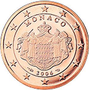 Monaco 1 Cent 2006  PP