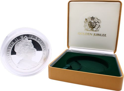 IsleOfMan-100Crowns3KG-2002-AGpp-Jubilee-Etui