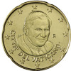 Kursmünzen Vatikan 20 Cent 2007 Stgl. Papst Benedikt XVI.