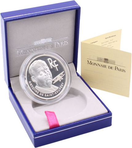 Frankreich-10 Franc-2000-AGpp-Antoine SaintExupery-RS