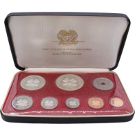 Guinea-16,38 Kinas-1975-PP-KMS-Etui