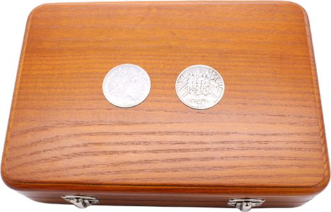 Österreich-6x20 Euro-2010-2012-AGpp-Roma an der Donau-Set-EtuiI