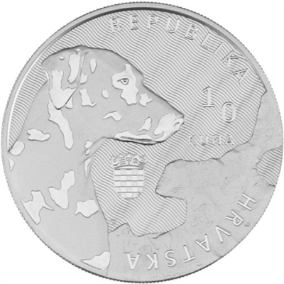 Kroatien-10Kuna-2021-1OzSilber-Dalmatiner-RS