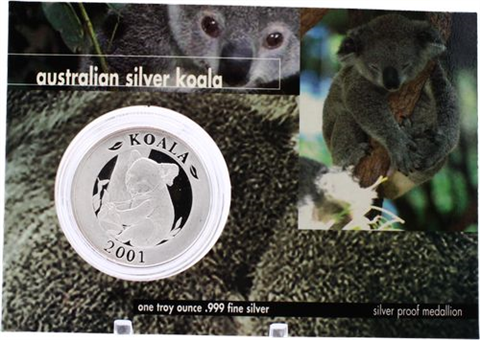 Australien-1 Unze-2001-AGstgl-Koala-RS