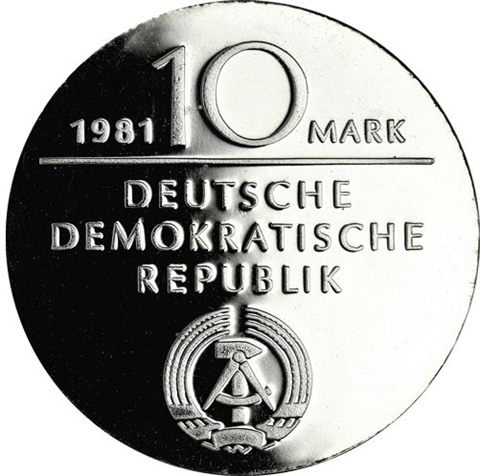 10-Mark-DDR-1981-Hegel-AV