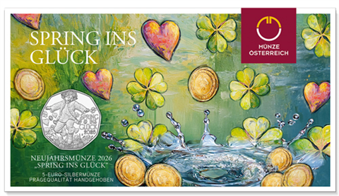 Österreich-5Euro-2026-Silber-Neujahrsmünze-SpringinGlück-RS