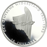 Deutschland 10 DM Silber 1994 PPn Wiederstandes I (1)