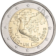 Finnland 2 Euro 2005 bfr. 60 Jahre Vereinte Nationen