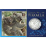  Silber Koala Serie Australien 2011 in Coin Card 