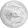 San Marino-5 Euro-2024-AGstgl-Wanderfalke-RS