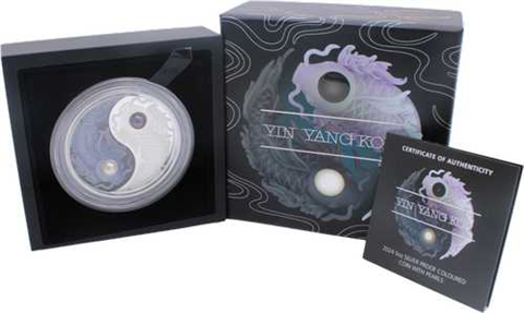 Australien-5 Dollar-2024-AGpp-Ying Yang Koi-RS