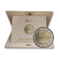 Vatikan-2Euro-2025-Geburtstag-von-Michelangelo-Folder