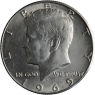 USA-HalfDollar-50centsilber-1969vz-Kennedy-RS