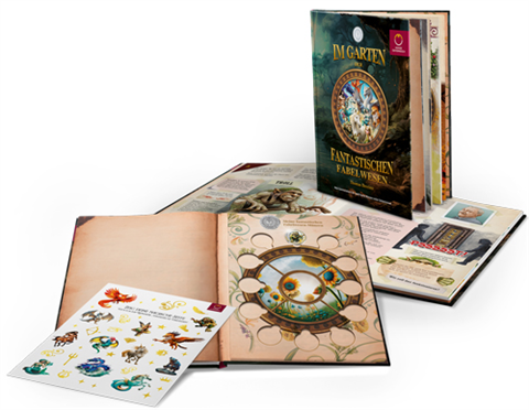 3-Euro-Münzen-Fabelwesen-Sammelalbum