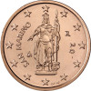 San Marino 2 Cent 2004 bfr.Freiheitsstatue von Stefano Galletti