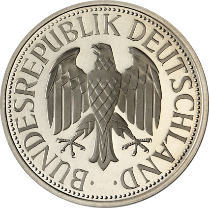 J.385  BRD 1 D-Mark 1950 bis 2001 Komplettangebot 208 Münzen