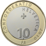 Schweiz-10 Franken-2010-Murmeltier-VS
