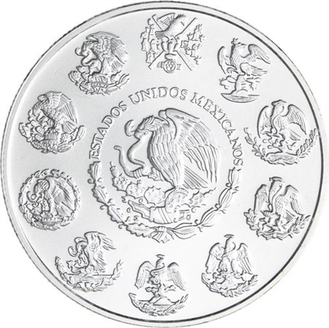 Mexiko-35x1Onza-1990-2024-AGstgl-Siegesgöttin-Kassette
