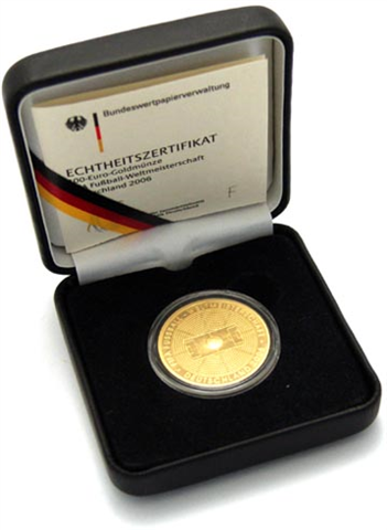 Deutschland 100 Euro 2005 stgl. Fussball-III