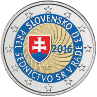 Slowakei-2-Euro-2016-Farbmünze-Ratspräsidentschaft-RS