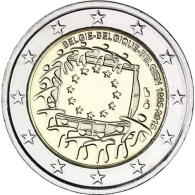 Belgien-2-Euro-2015-bfr-Europaflagge-RS