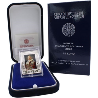 Vatikan-25Euro-2022-AGpp-PapstPaul-Etui