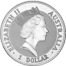 Australien-1-Unze-Silber-1993---1-Dollar-Kookaburra-VS