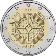 Deutschland-2Euro-2023-Karl-der-Große-G