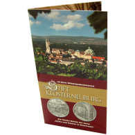 Österreich-10-Euro-2008-Silber-HGH-Klosterneuburg-Folder