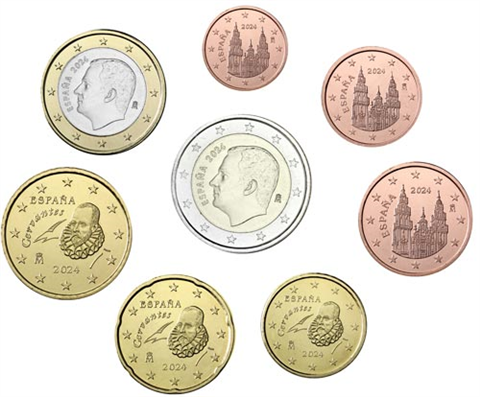 Spanien-3,88-Euro-2024-bfr-Kursmünzen-RS